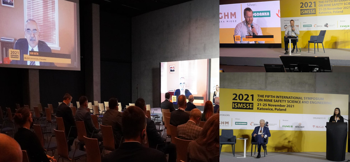 Hani presenting at ISMSSE 2021